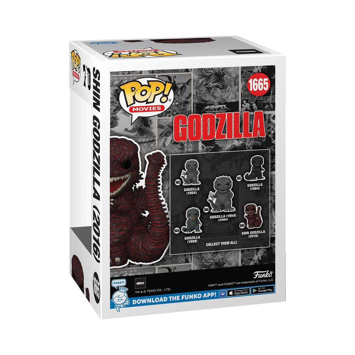 Funko POP! Movies: Godzilla 70th - Godzilla 2016