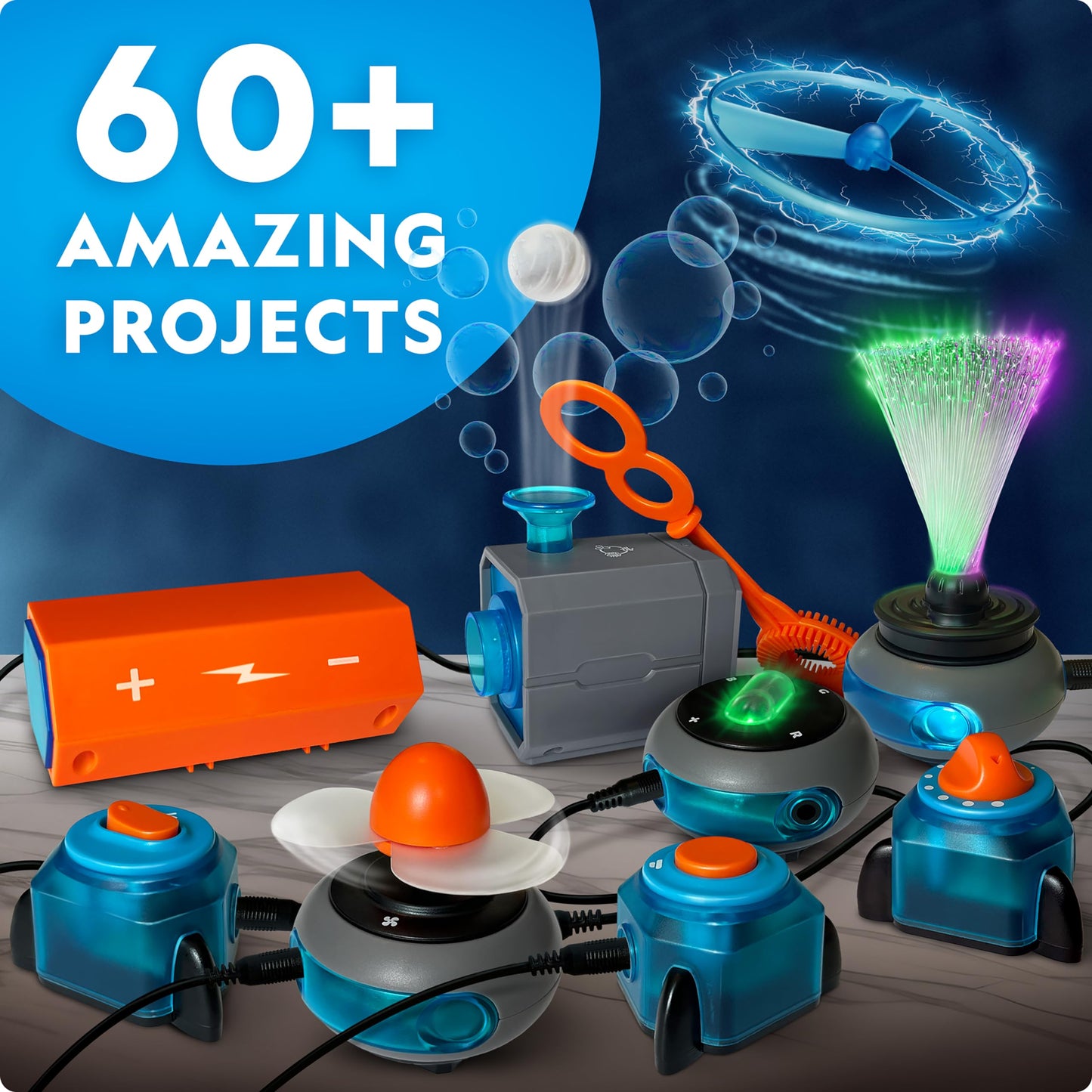 National Geographic Circuit Kit for Kids with 60 Projects for Ages 8-12