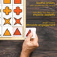 Keeping Busy Match Shapes Large Dementia Activities for Seniors | Alzheimer Products for Elderly Patients | Fun Memory Game Toy & Cognitive Brain