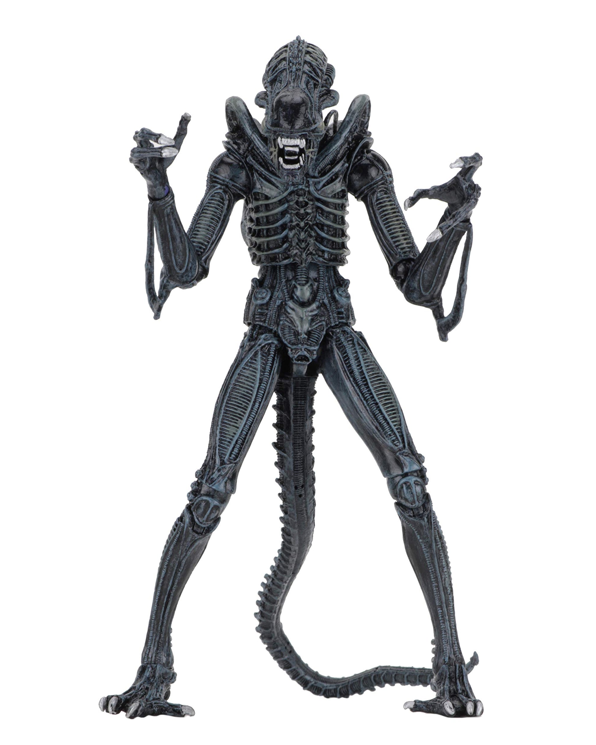 NECA - Alien- 7" Scale Action Figures - Ultimate Warrior - (1986) Blue Alien