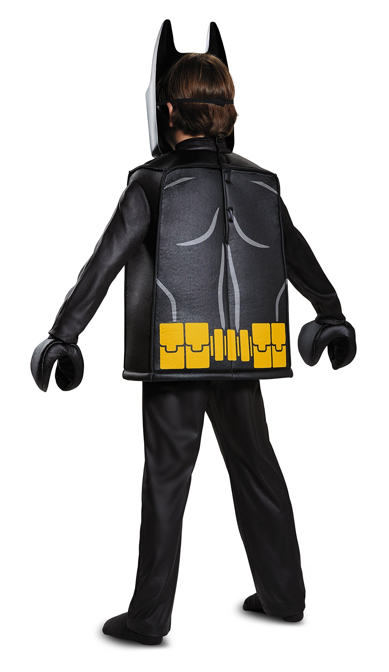 Batman Lego Movie Deluxe Costume, Black, Small (4-6)