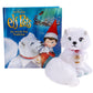 The Elf on the Shelf Boy and Arctic Fox Value Pack- Elf Blue Eyed Boy and Adoptable Pet - Each Includes Official Story Books and Accessories- Start