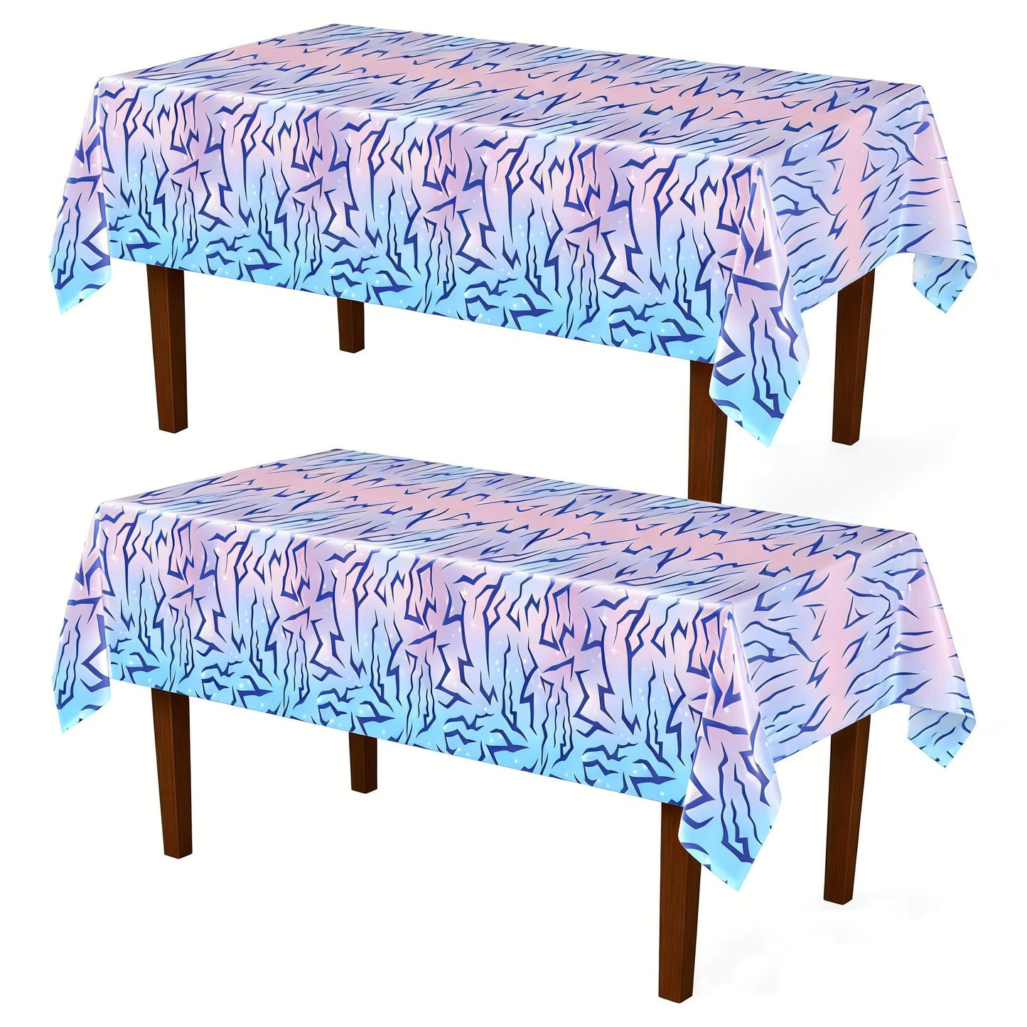 K-Style Pop Tablecloth, 54 x 108 Inch, 2 Pack, Hunters Demon Holographic