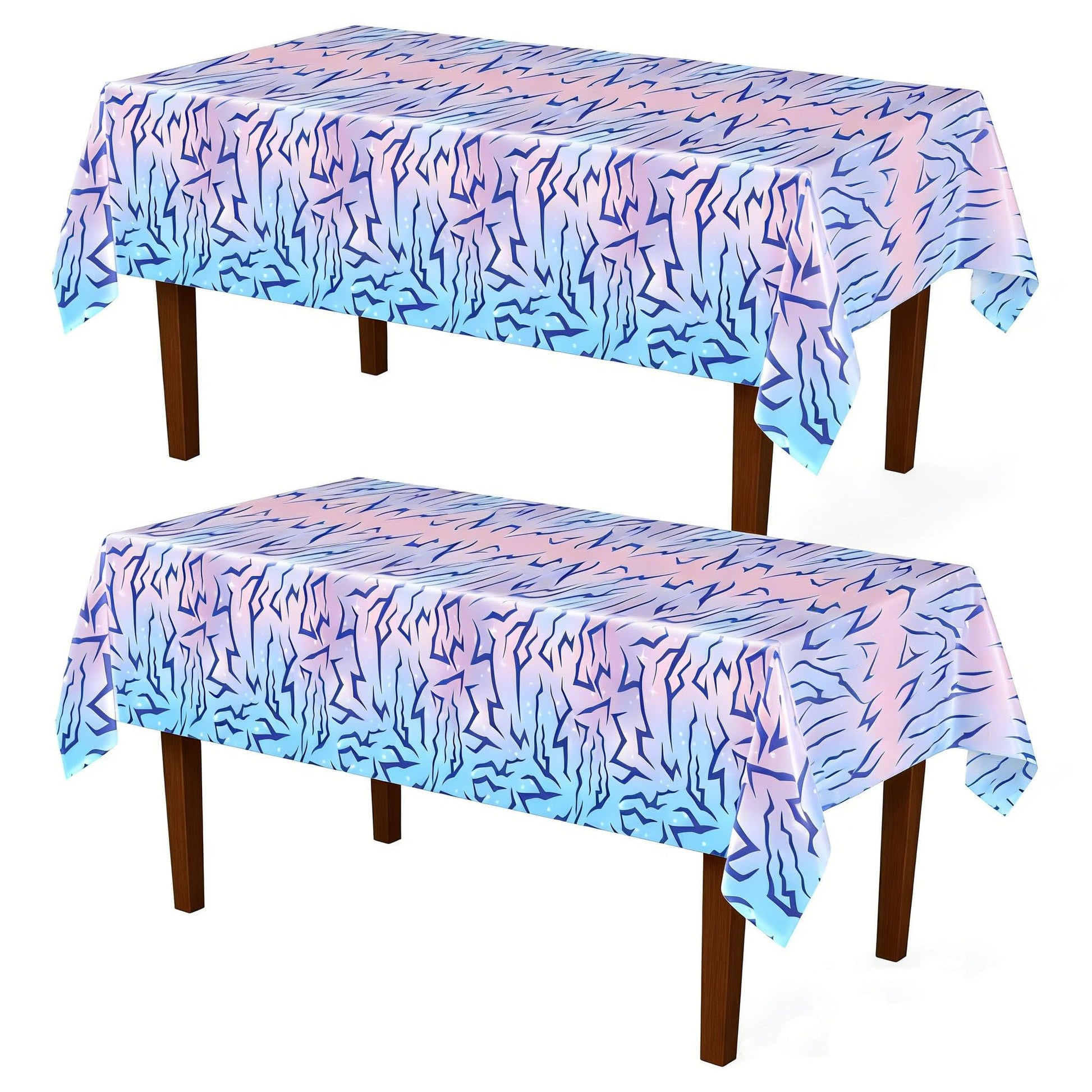 K-Style Pop Tablecloth, 54 x 108 Inch, 2 Pack, Hunters Demon Holographic