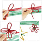 WILLBOND 400 Pieces Christmas Pipe Cleaners Craft Pipe Cleaners Glitter Chenille Stems Creative Arts Chenille Stems for DIY Craft Christmas