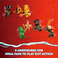 LEGO NINJAGO Lloyd and Arin’s Ninja Team Mechs 71794 Building Toy Set, Featuring 2 Mechs and 5 Minifigures, Idea for Teen Boys, Girls and Kids Ages 9