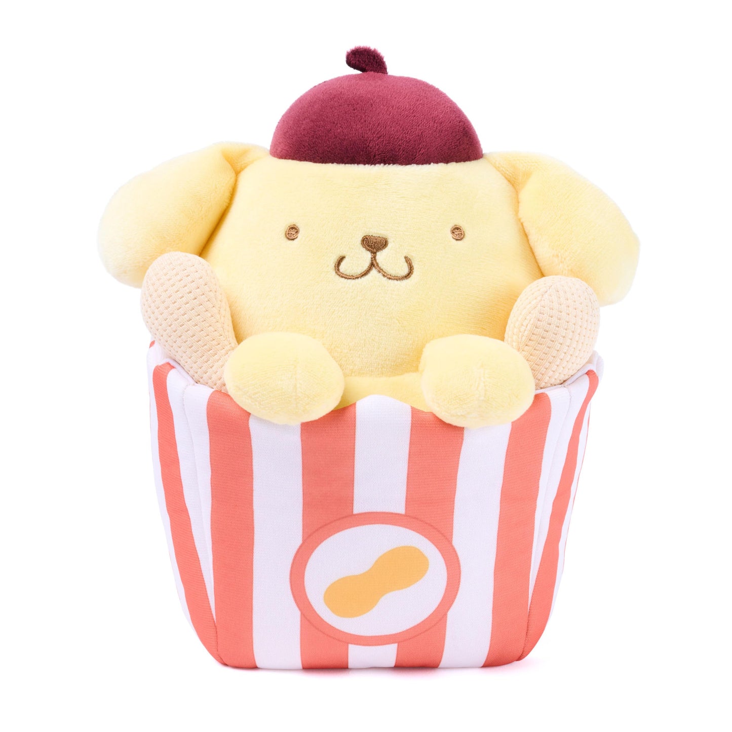 GUND Sanrio Pompompurin Circus Peanuts 8-Inch Circus Plush Toy for Ages 1+