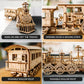 Wood Trick Toy Train Set 3D Wooden Puzzles for Adults to Build