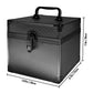 WUBRG TCG Graded Card Slab Storage Box Fits 44 PSA/BGS/FGS/SGC Graded Cards - Top Loader Card Holder Case Collector Box for MTG/Sport Card Holder fits