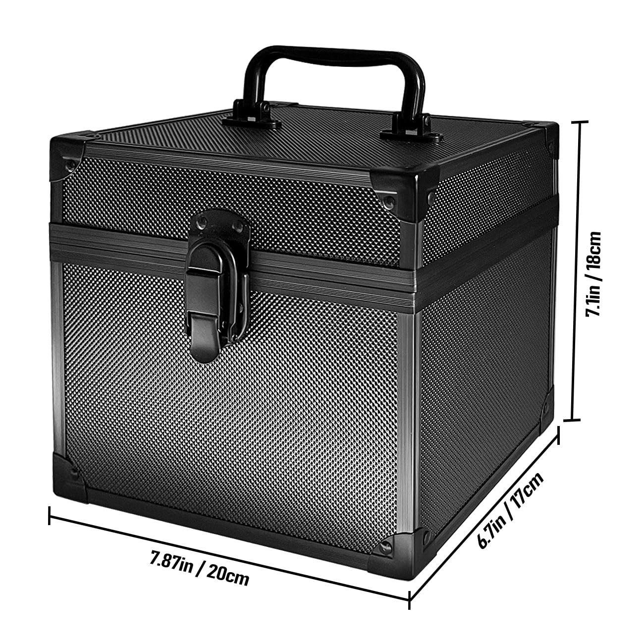 WUBRG TCG Graded Card Slab Storage Box Fits 44 PSA/BGS/FGS/SGC Graded Cards - Top Loader Card Holder Case Collector Box for MTG/Sport Card Holder fits