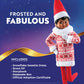 The Elf on the Shelf Christmas Tradition Set with Scout Elf, Red Holiday Mascot, Storybook, Brown Eyes, Claus Couture Snowflake Sweetie Dress