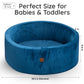 Fulton & Ivy Premium Baby and Toddler Ball Pit (35"x11.8") | Easy to Clean Memory Foam Ball Pit Made with Non-Toxic Materials | Durable Ball Pits