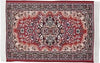 Miniature Red Woven Carpet, 10 x 15 cm Miniature Carpet, Dollhouse Accessories Vintage Style Flooring Mini Furniture Decoration