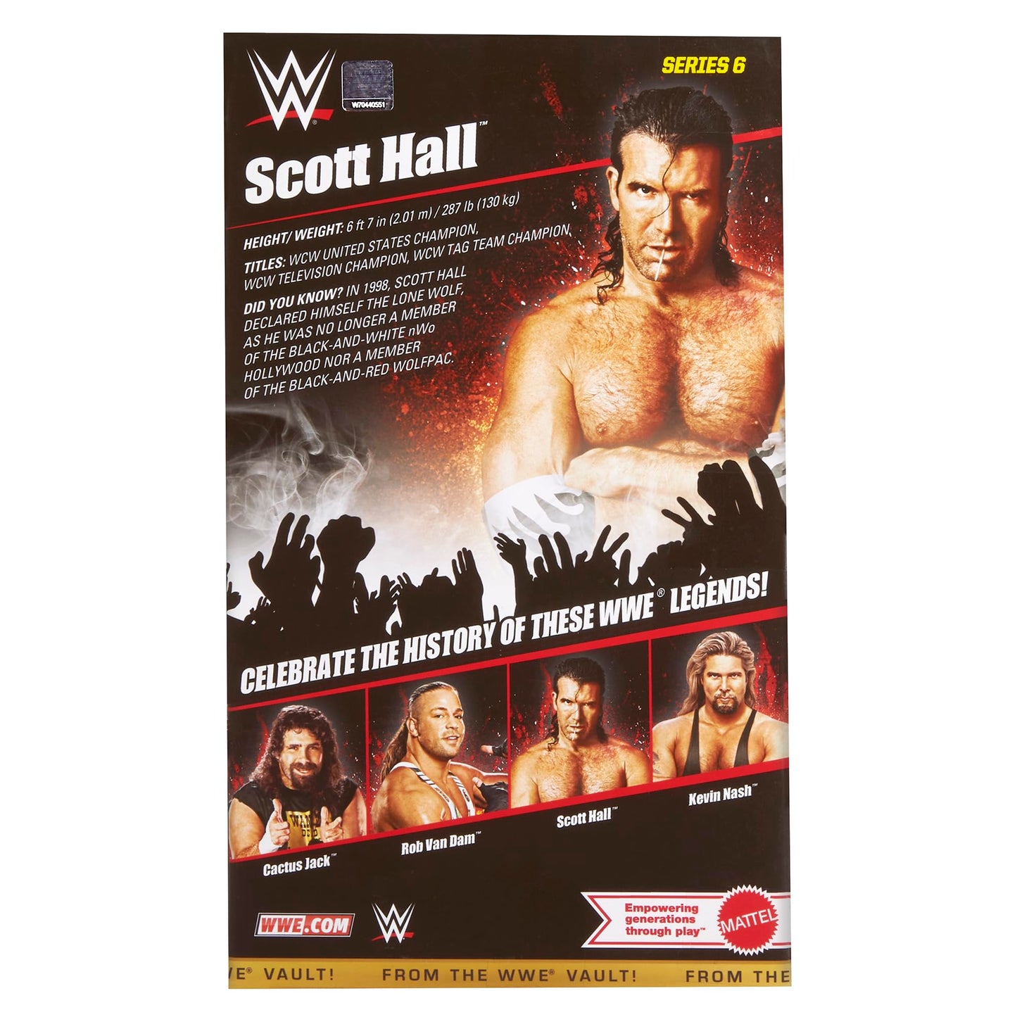 WWE NWO Scott Hall from The Vault Ringside Exclusive Series 6