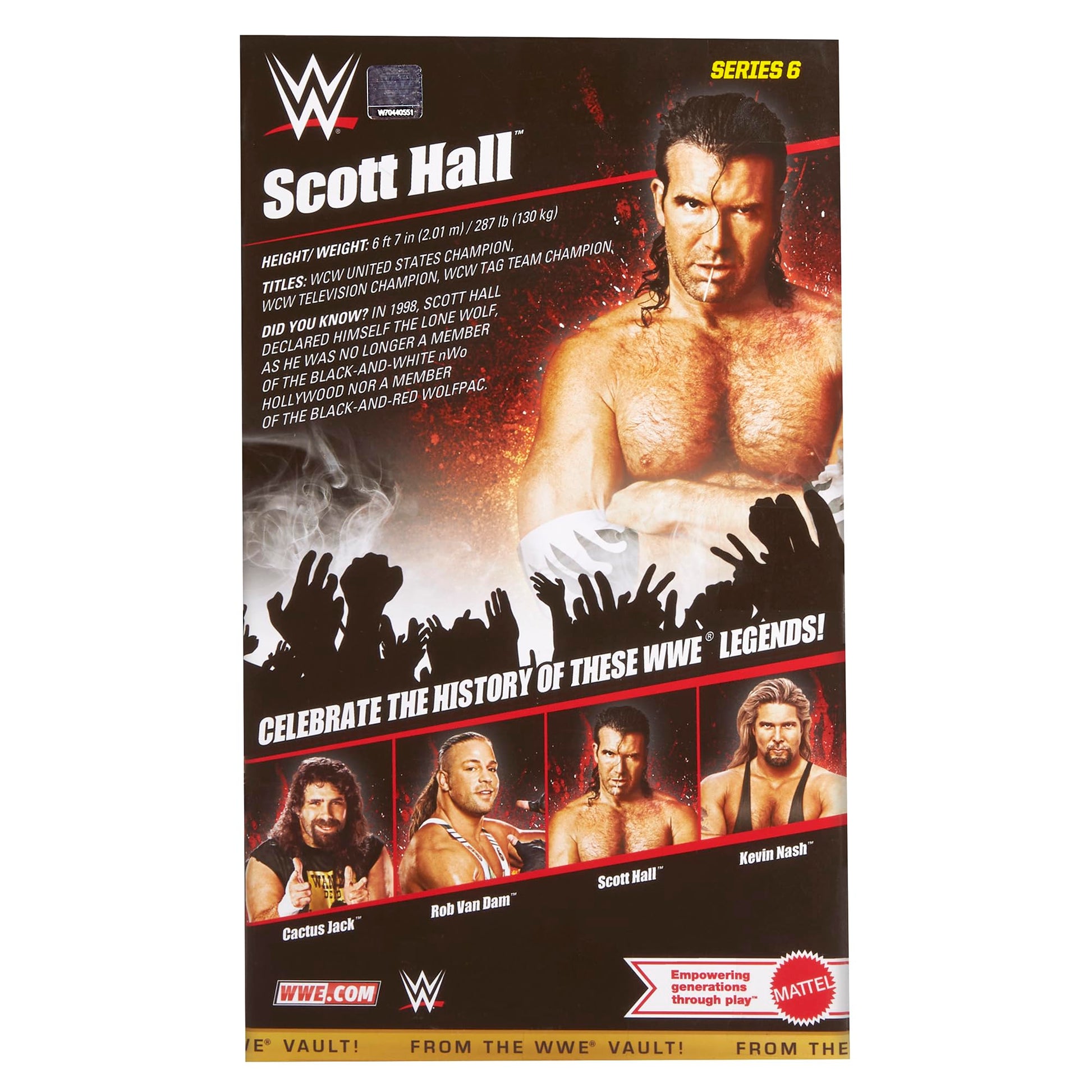 WWE NWO Scott Hall from The Vault Ringside Exclusive Series 6
