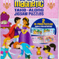 Melissa & Doug Take-Along Magnetic Jigsaw Puzzle Set - Princesses (2 x 15 Piece) Travel Activity Toy for Preschoolers and Kids Ages 3+