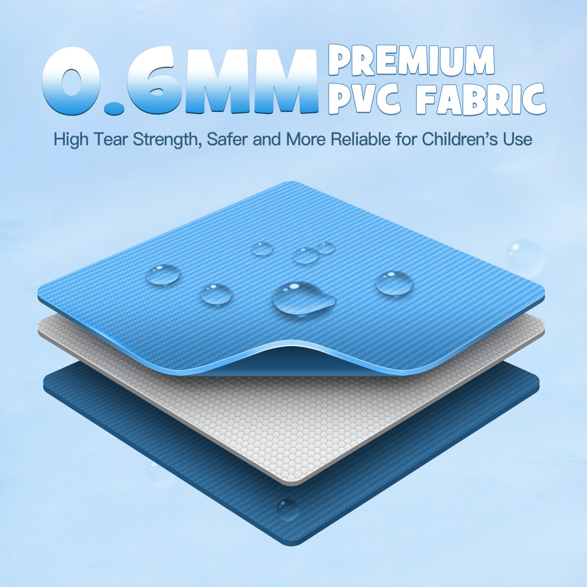 26FT Inflatable Water Slide, 1M Wide Slide with Climbing Steps, Water Hose, Handles, Enclosed Netting & Basketball Set, Heavy Duty PVC Outdoor Water