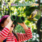 Extrapins Kids' Compact Green Binoculars, Outdoor Exploration Kit, Green