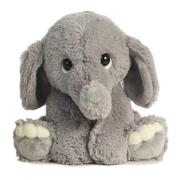 Aurora® Playful Lil Benny Phant™ Baby Stuffed Animal - Soft & Cuddly Toy - Imaginative Play - Gray 9 Inches