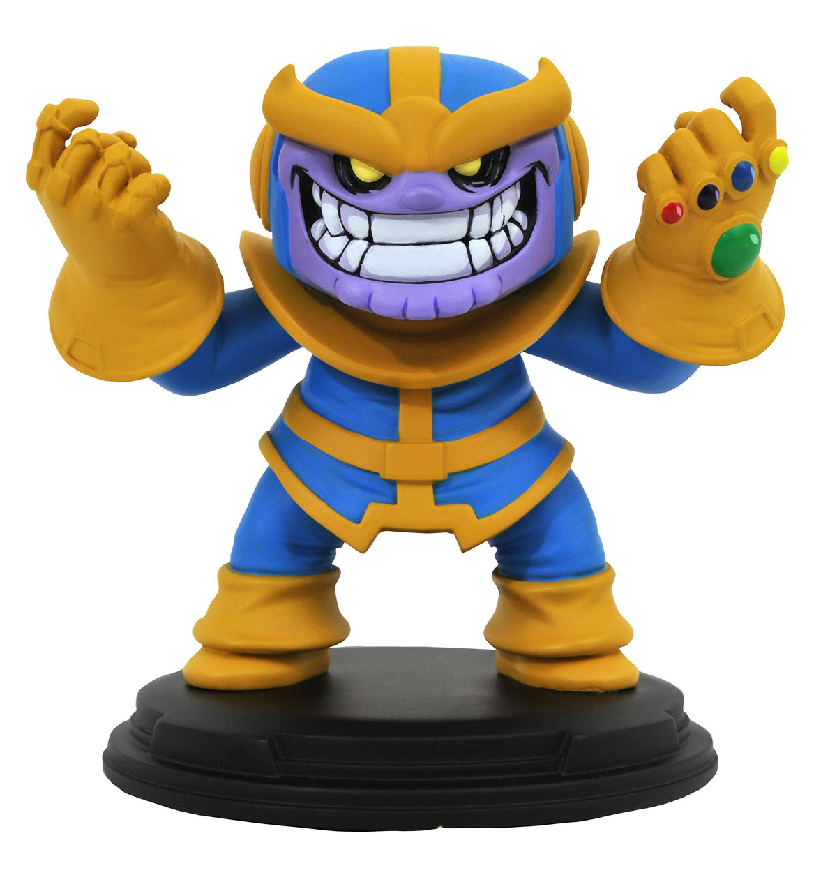Gentle Giant Marvel Animated Thanos Resin Statue, Multicolor, 4 inches