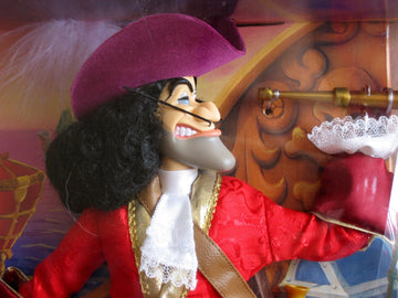 Peter Pan CAPTAIN HOOK Disney Collector Doll Limited Edition Masters Of Malice (1999)