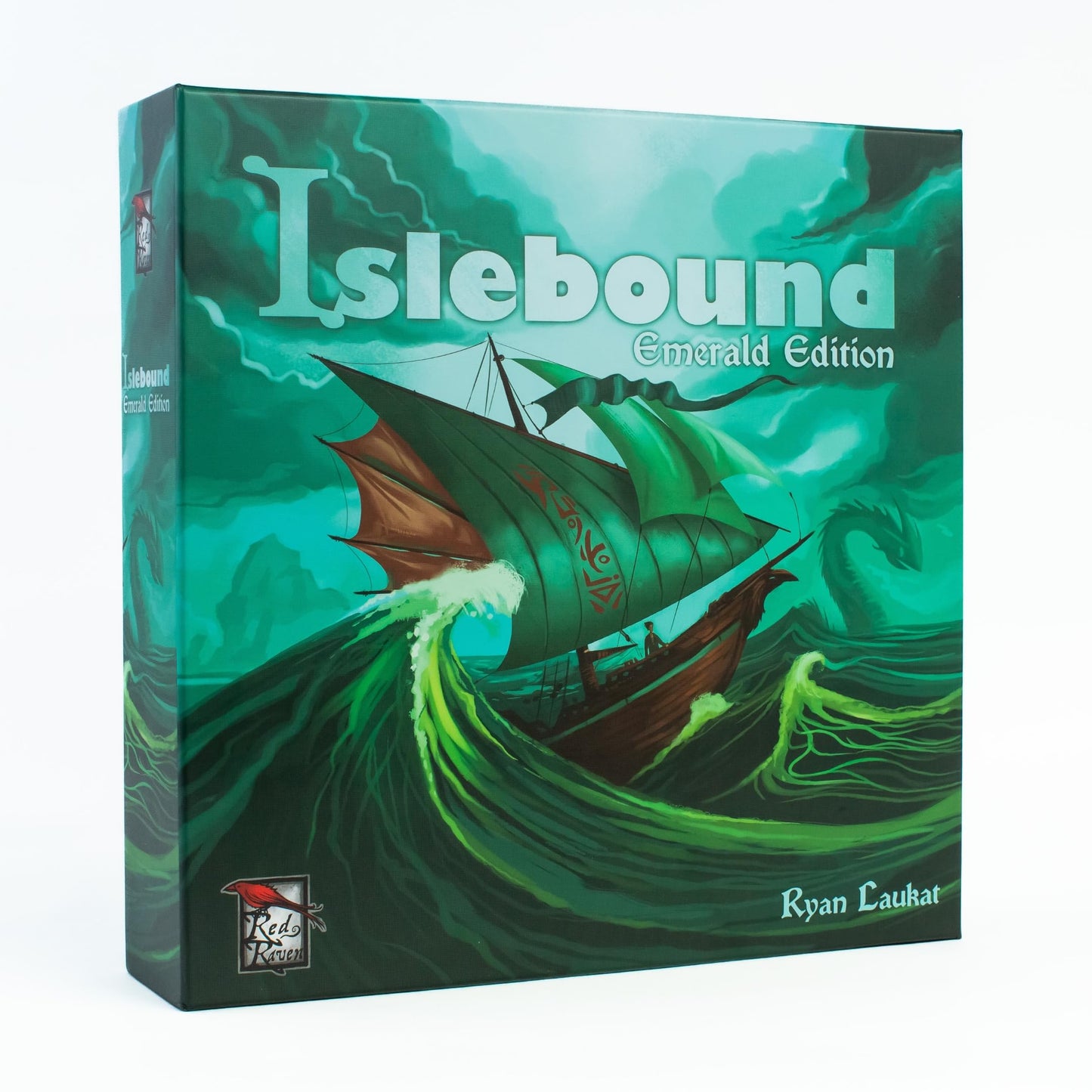 Islebound Emerald Edition | Red Raven Games | Exploration Board Game | 2-4 Players | Ages 12+