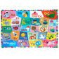 eeBoo Learn the Alphabet 20 Giant Piece Children's Puzzle, 15" x 11"