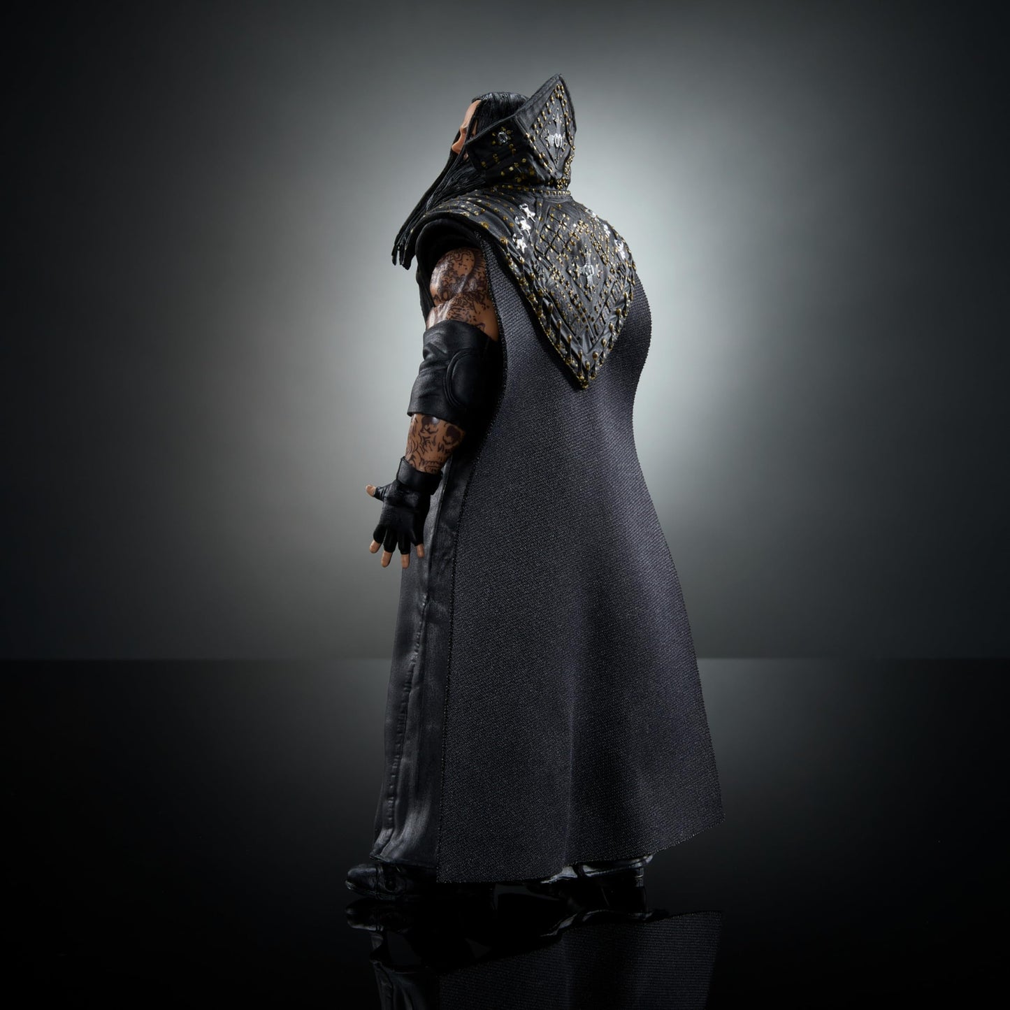 Mattel WWE Ultimate Edition Action Figure & Accessories Set, Undertaker 6-inch Collectible with 30 Articulation Points, Swappable Pieces & Entrance