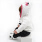 Reborn Baby Girl Dolls Clothes 18 inch Panda Outfits Accesories for 17-19 inch Reborns Doll Newborn Baby Girl Matching Clothing