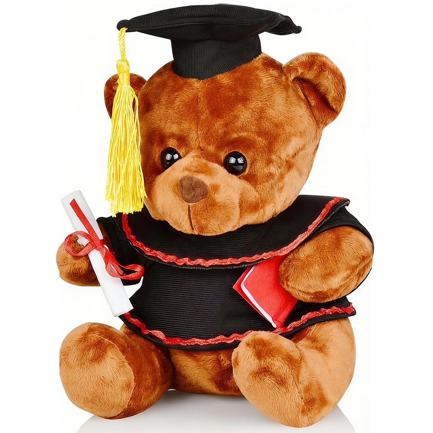 Yixiang 2026 Graduation Teddy Bear, 5.3 Inch Cute Stuffed Animal with Grad Cap, Diploma and Props, Pre-k Graduation Gift for Her and Him, Perfect
