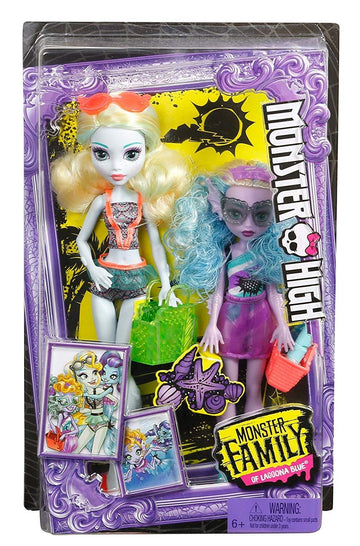 MONSTER HIGH MONSTER FAMILY 2-PACK DOLLS