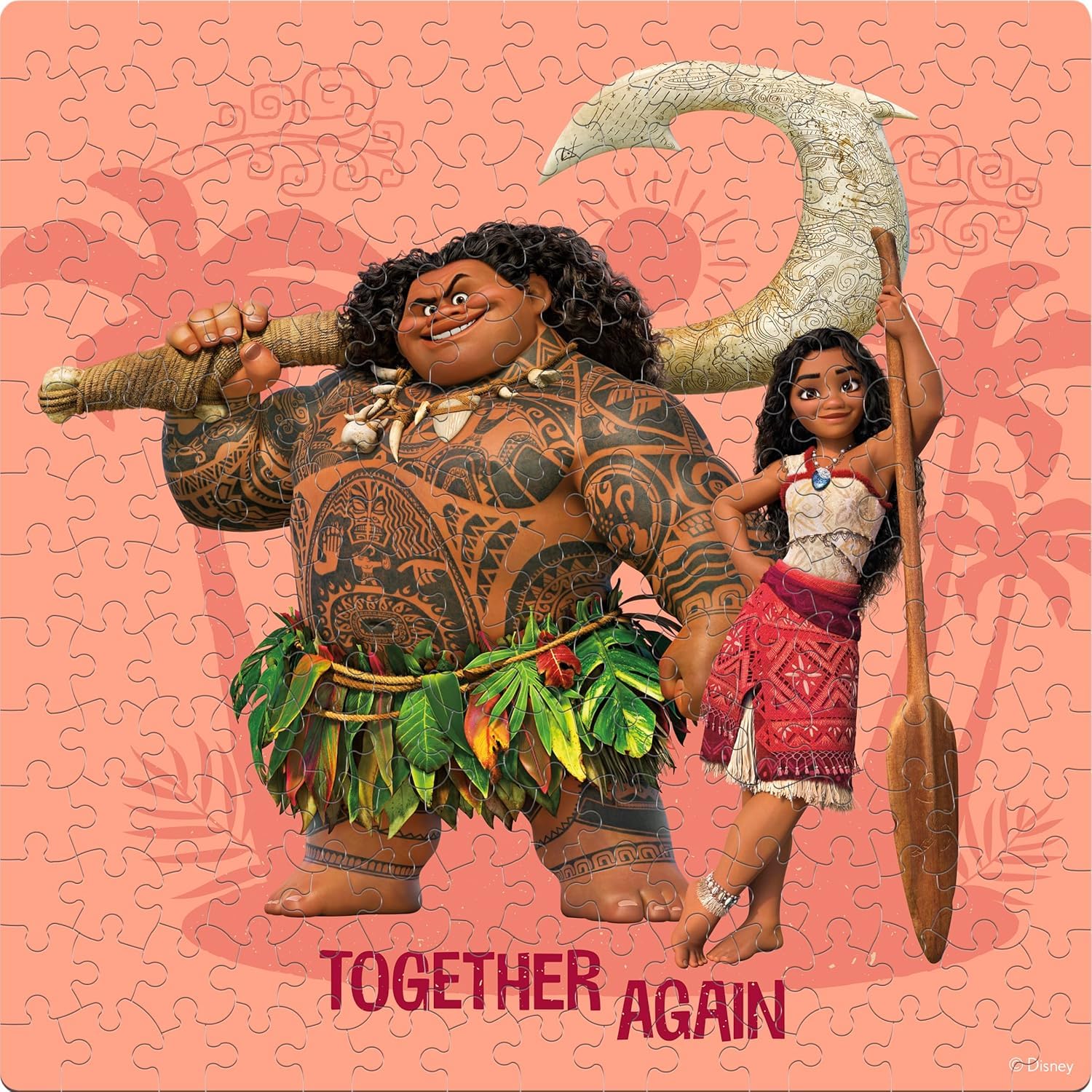 Ceaco - Disney Moana 2 Together Again - 200 Piece Kids Ages 8+