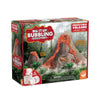 MindWare Dig It Up! Bubbling Discovery: Prehistoric Volcano Fossil Dig Kit - Make the Volcano Erupt and Then Excavate 7 Artifacts - Educational