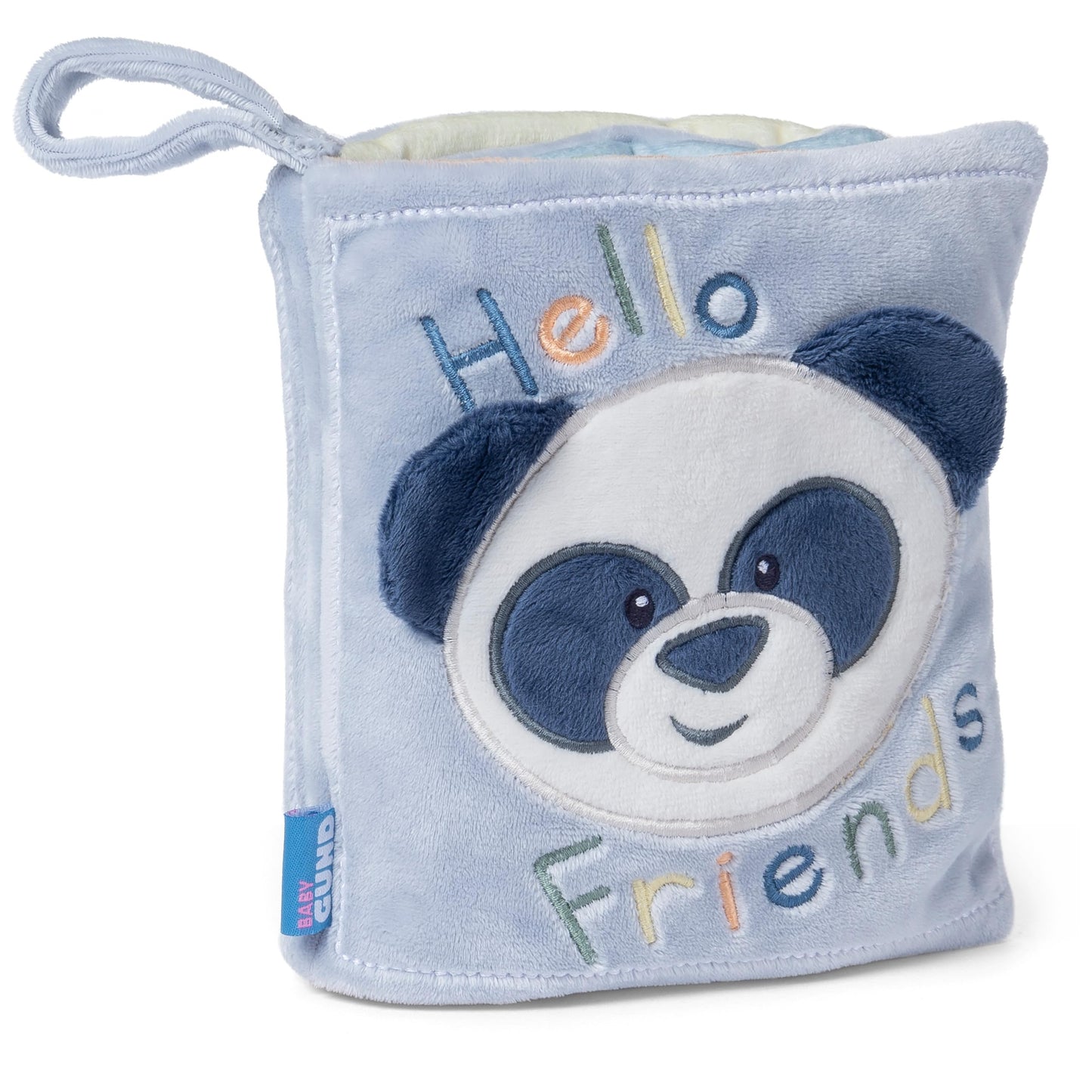 GUND Baby Toothpick Soft Book 8-Inch Sensory Stimulating Toy