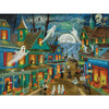 Bits and Pieces 500 Piece Puzzles for Adults - Large 18" x 24" Jigsaw Puzzles 500 Pieces Ghosts, Skeletons, Vintage Street Scene, Random Die Cut, No 2