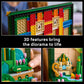 LEGO Wicked Emerald City Wall Art Building Set for Adults - Wall Decor for Living Room, Bedroom, or Dorm - Collectible Wicked Merch for Movie Fans -