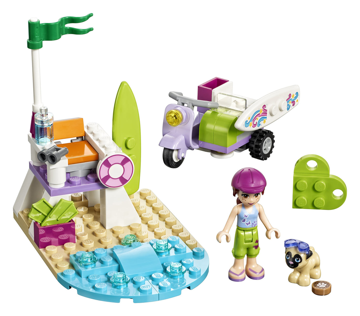 LEGO Friends Mia's Beach Scooter 41306 Building Kit