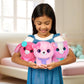ScruffaLuvs Pink Surprise Pet, Mystery Plush Toy, Wash to Reveal