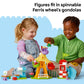 LEGO DUPLO Peppa Pig Funfair Toddler Toy - Sensory Toy Featuring Peppa Pig - Fun Gift for 2+ Year Old Boy or Girl - Helps Preschoolers Develop Color