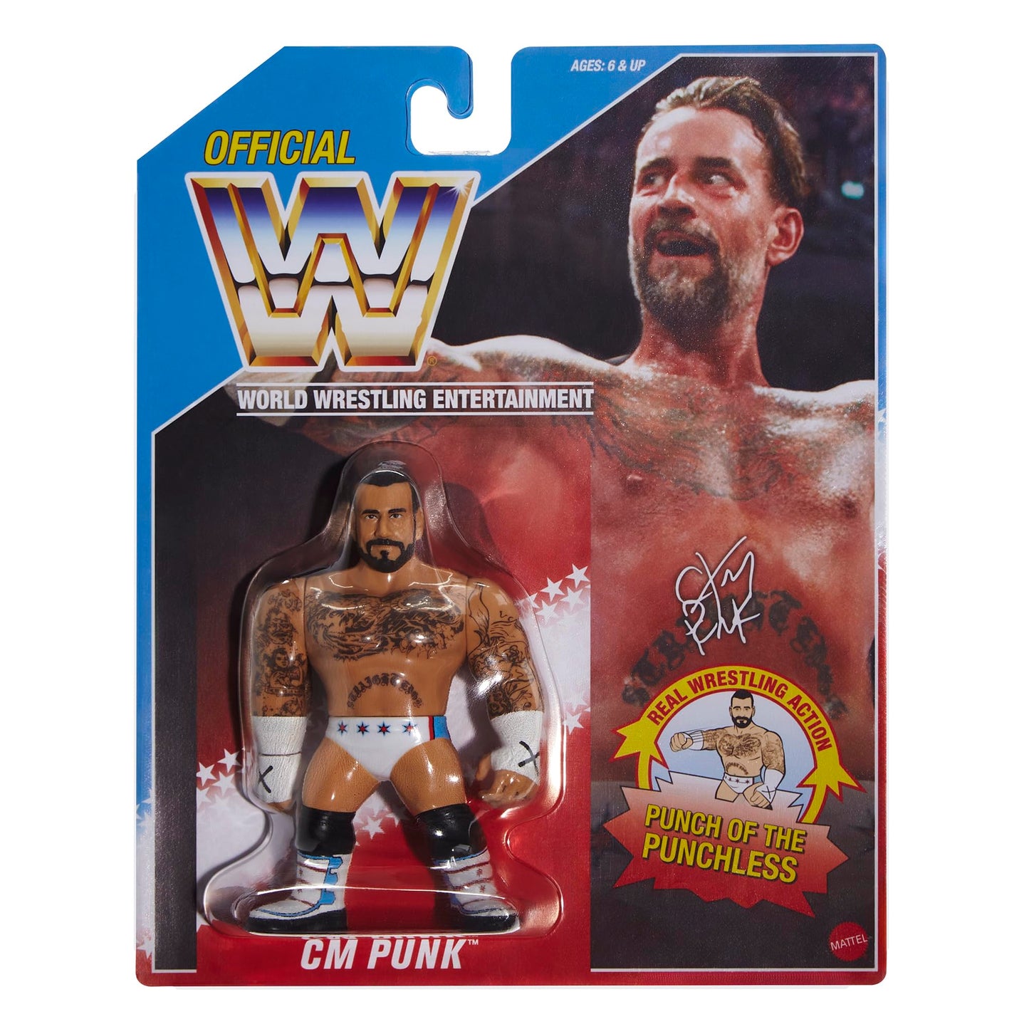 WWE 2026 Retros (Wave 1) Ringside Exclusive - Set of 3 (Jesse Ventura, CM Punk & Cody Rhodes)