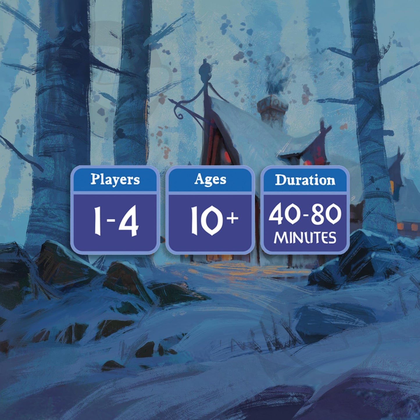 Everdell Silverfrost Collector’s Edition Board Game | Standalone City-Building Strategy Game | Explore The Frozen Peaks of Silverfrost | Premium
