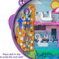 Polly Pocket Compact Playset, Soccer Squad with 2 Micro Dolls & Accessories, Travel Toys with Surprise Reveals