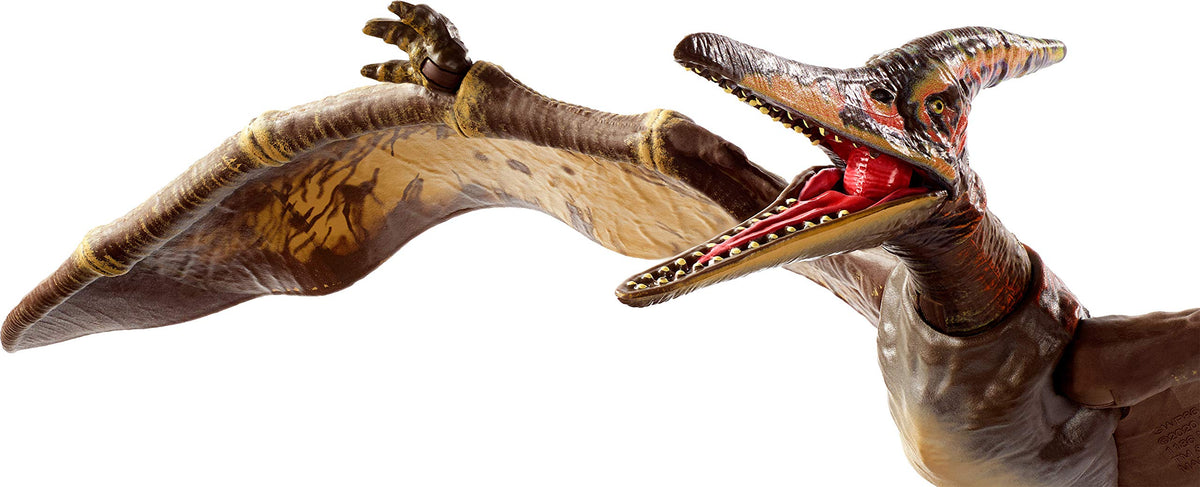 Jurassic World Toys Amber Collection Pteranodon 6-in Dinosaur Action Figure, Movie-Authentic Detail, Movable Joints & Figure Display Stand,
