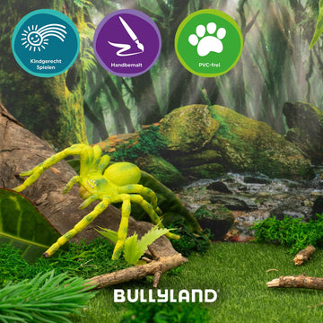 Bullyland Green Huntsman Spider Action Figure