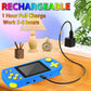 CCTU Handheld Games for Kids Preloaded 218 Retro Video Games, Portable Gaming System with 3.0" Screen Rechargeable Battery, Mini Travel Electronic Toy