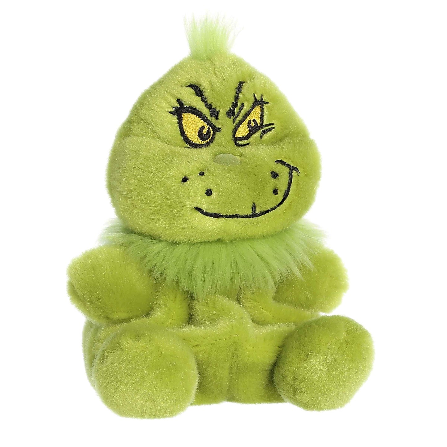 Aurora® Whimsical Dr. Seuss™ Palm Pals™ Grinch Smirk Stuffed Animal - Officially Licensed Plush for Imaginative Play - Perfect for Kids and Adults