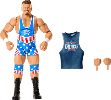 Mattel WWE Elite Action Figure & Accessories, Series #118 Set, 6-inch Collectible Brutus Creed with 25 Articulation Points & Swappable Hands