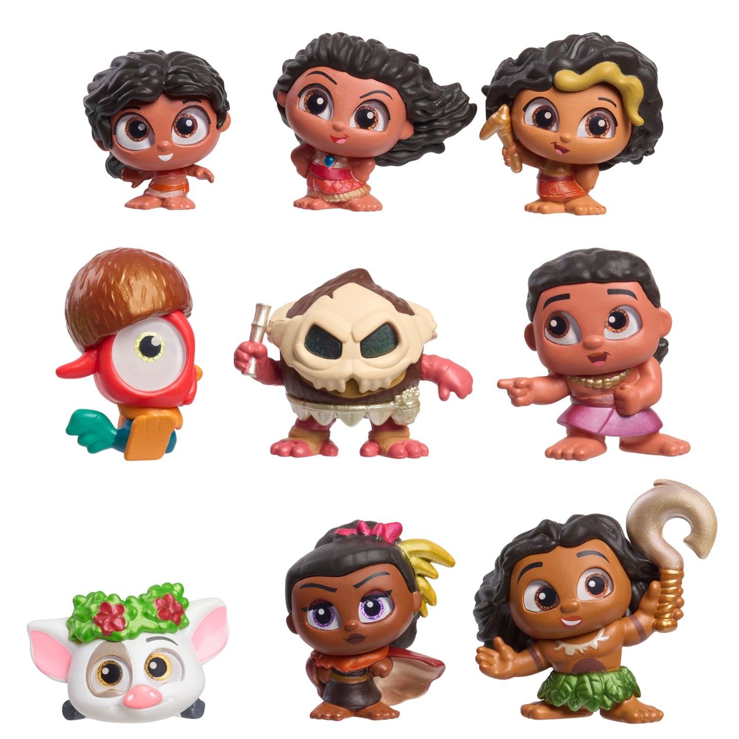 Disney Doorables Moana 2 Collection Peek, Collectible 1.5-inch mini Toy Figures, Kids Toys for Ages 5 Up by Just Play