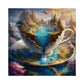 Beautiful Landscape Cup Puzzles for Adults 1000 Pieces, Magic Mountain Waterfall Jigsaw Puzzle, Difficult Nature Art Puzzles