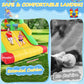 Whubefy Bounce House for Big Kids 8-12, 18 x 8.2FT Kids 3-6 Inflatable Obstacle Course w/Dual Tunnels, Large Slide, Climbing, Obstacles and Bounce